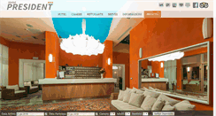 Desktop Screenshot of hotelpresidentbibione.it