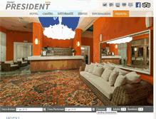 Tablet Screenshot of hotelpresidentbibione.it